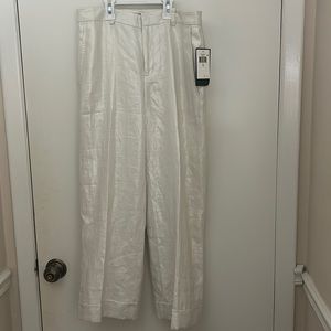 Beautiful white pearl dress pants